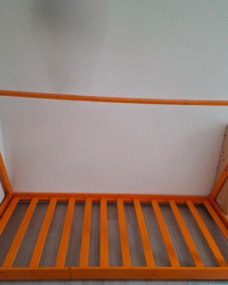 Letto montessoriano materasso singolo standard 