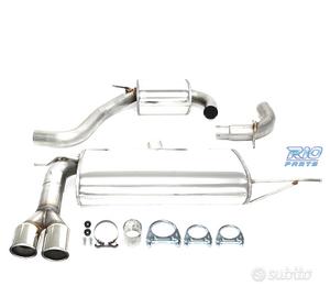 SILENZIATORE DI SCARICO VW GOLF V VI 03-12