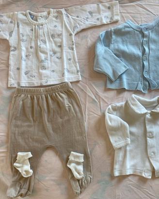 Abbigliamento neonata manica lunga 0-1 mese 54 cm