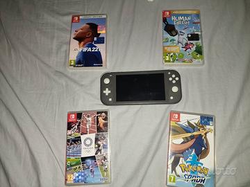 Nintendo switch Grey+4 giochi