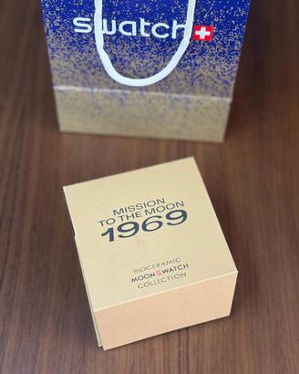 Swatch x Omega Bioceramic Mission to the Moon 1969