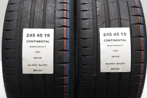 2 GOMME 245 45 19 CONTINENTAL BR1161