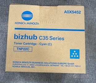 Toner konica minolta ciano TNP22C