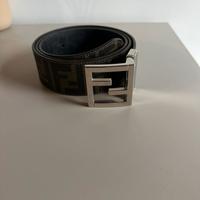 Cintura Fendi uomo double-face