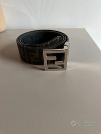 Cintura Fendi uomo double-face