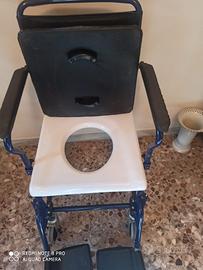 Sedia a rotelle da casa