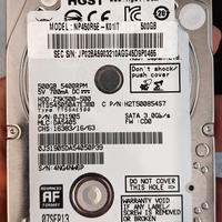Hard Disk HGST da 500gb da 2.5"