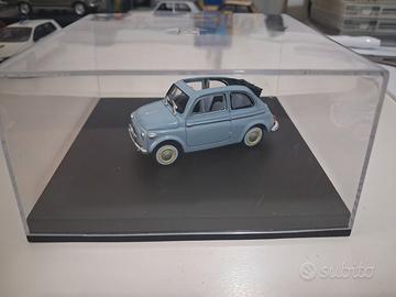 modellino 1:43 della Fiat Nuova 500 deagostini