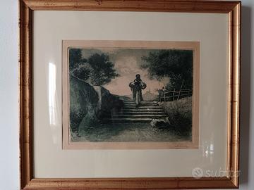 Bella stampa Antica Di Gusto Verista