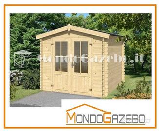 Casetta 28mm Blockhaus 250x250 portattrezzi nuove