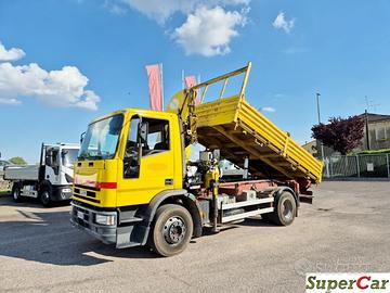 IVECO EUROCARGO 150E18 ribaltabile e gru