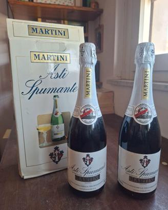 Set 2 bottiglie Spumante Asti Martini