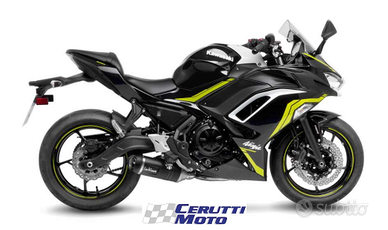 Scarico Leovince LV ONE EVO BLACK Kawasaki Z 650