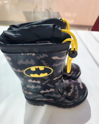 Stivali antipioggia Batman bimbo galosce  24/25 ne