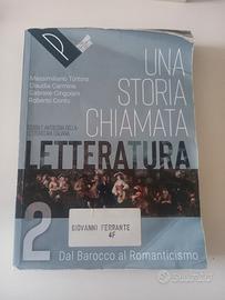 libro Una storia chiamata letteratura 2