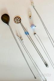 Varie Collane con le pietre