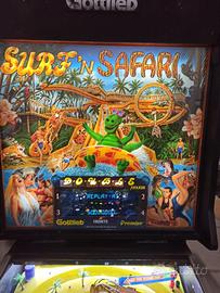 Flipper " SURF SAFARI "   ORIGINALE Gottlieb