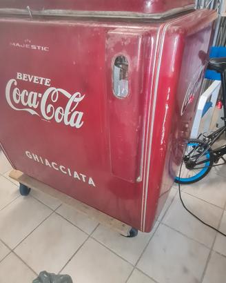 Ghiacciaia frigorifero Coca Cola vintage