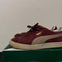 puma Suede rosso bordeaux