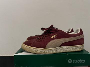 puma Suede rosso bordeaux