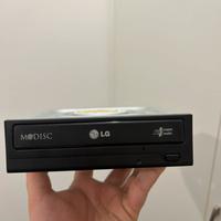 Lettore DVD SATA LG GH24NS95 per PC fisso