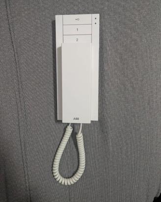 Citofono interno con cornetta ABB M22002-W