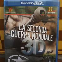Blu-Ray dvd "La seconda guerra mondiale 3D" nuovo