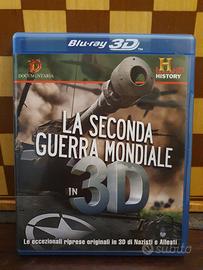 Blu-Ray dvd "La seconda guerra mondiale 3D" nuovo
