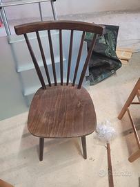 Sedia legno massiccio