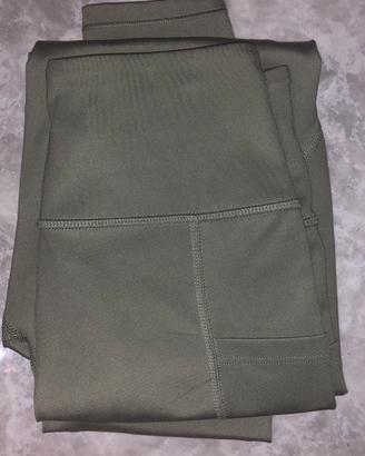 Leggins sportivi verdi