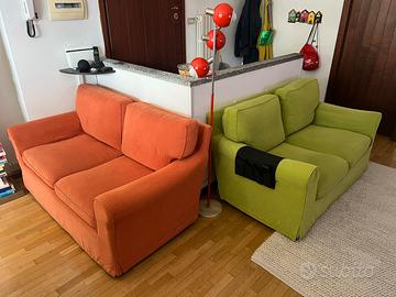 Coppia di divani due posti