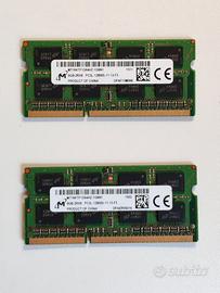 2x8GB RAM DDR3L 12800S SODIMM MICRON (16GB)