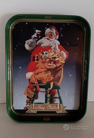 Vassoio Coca-Cola Babbo Natale 27,5x21 cm