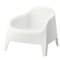 Poltrona bianca da giardino perfette condizioni