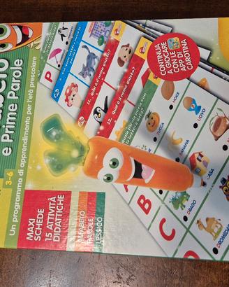 Alfabeto e prime parole. Carotina preschool