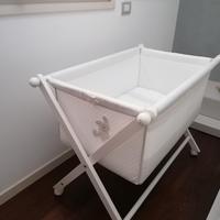 Culla Mary Baby in legno bianco 