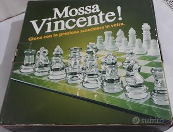 Gioco di società scacchiera vetro Mossa Vincente.