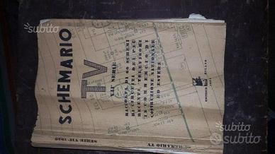 N.2 schemari tv editrice il rostro