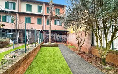 VILLETTA A SCHIERA CON GIARDINO PRIVATO E BOX AUTO