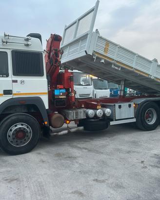 Iveco 240-36 ribaltabile e gru, ACCETTO PERMUTA