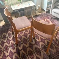 Sedie in legno anni 60