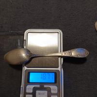 3 cucchiaini in argento 