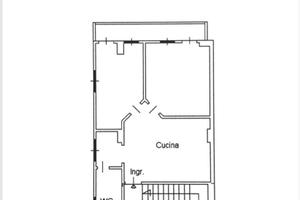 Appartamento cucina , 2 camere letto, 1 bagno