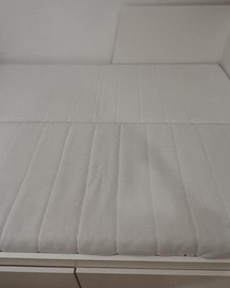 letto apribile Flekke Ikea + 2 materassi