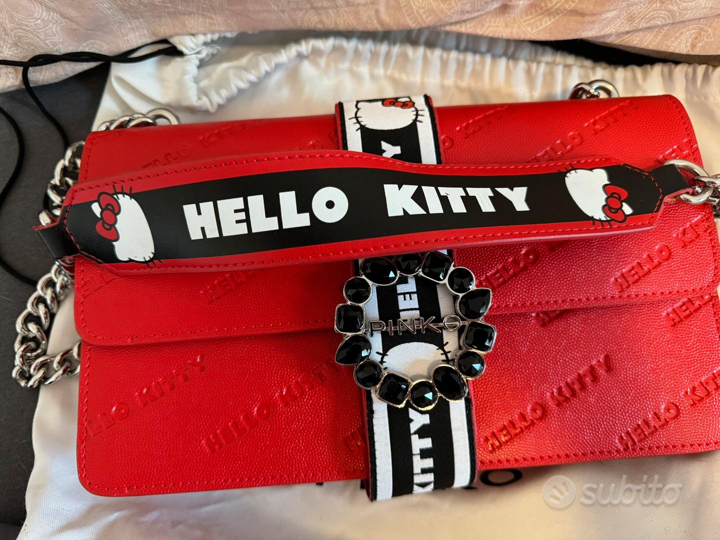 Pinko hello hot sale kitty bag