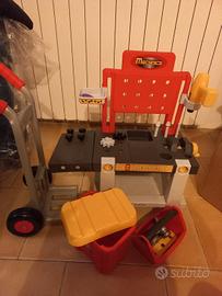 Tavolino e carrellino attrezzi 