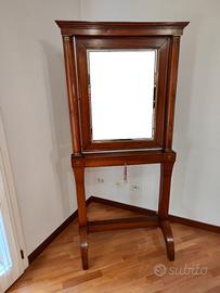 Psiche Impero in Noce con dettagli in bronzo