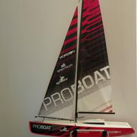 Barca vela RC modellino telecomando turnigy