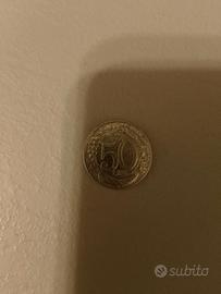 Moneta cinquanta lire del 1996