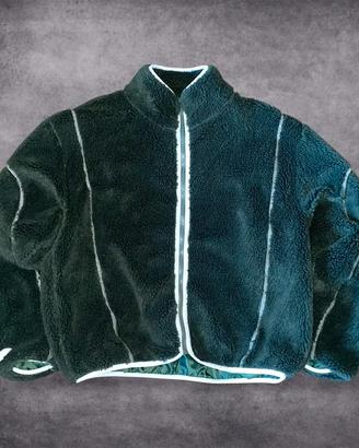 FiveFourFive fleece jacket L made in Italy zip